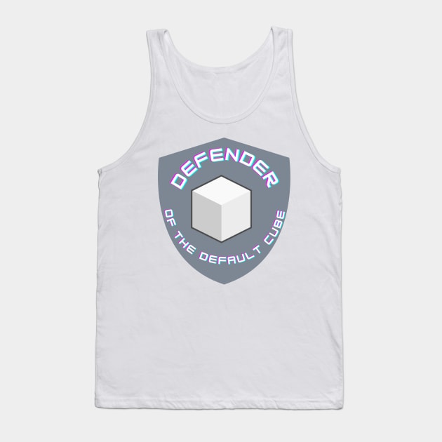 Defend the default Cube Tank Top by trainedspade